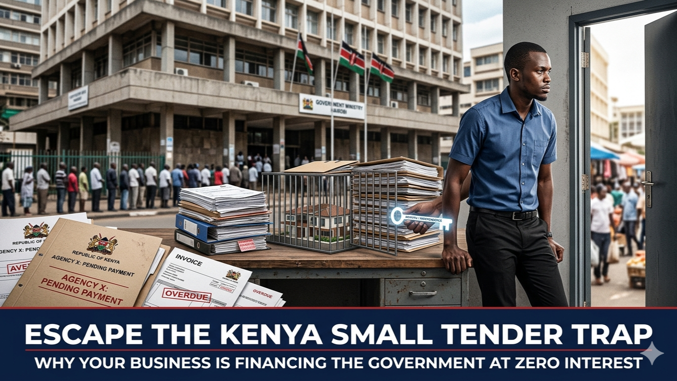 Escape the kenya small Tender Trap : Why your Business is financing the government at zero interest 